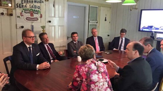 Estonian Ambassador Visits Digital Jersey