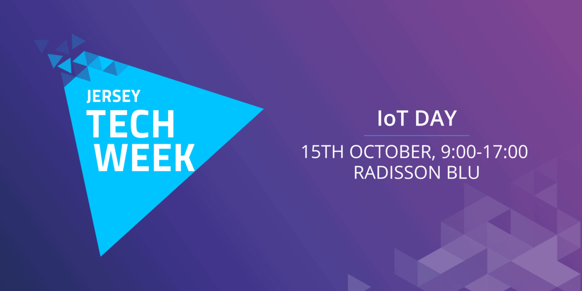 Jersey Tech Week IOT day 15th October banner