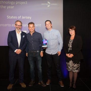 Technology project of the year Jersey TechAwards
