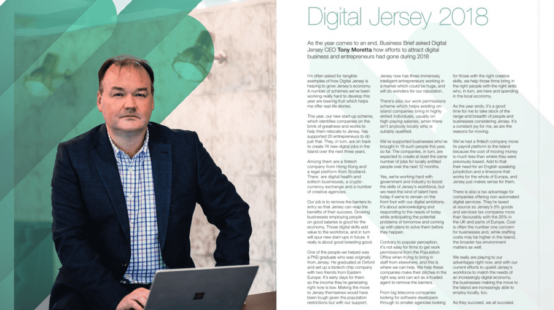 Bringing Business to Jersey