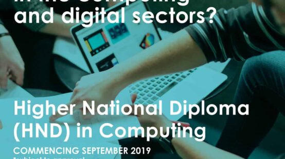 Higher National Diploma (HND) in Computing at University Centre Jersey