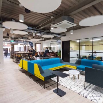 digital jersey hub lounge space