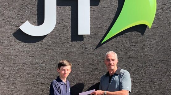 Unexpected bursary boost for JT digital intern