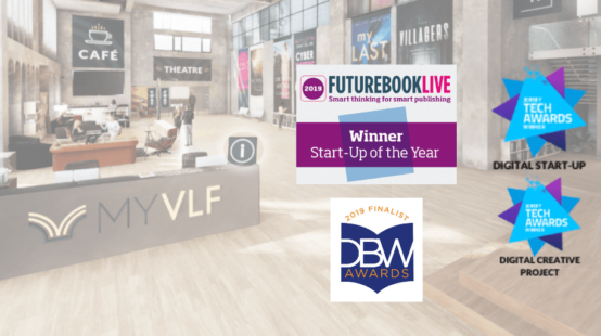 Online book festival site wins UK publishing’s most prestigious digital award