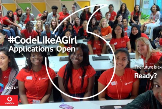 Jersey student to attend exclusive Vodafone Code Like a Girl UK Hackathon