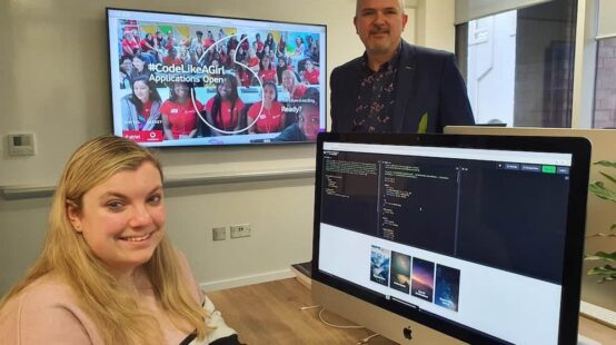 A Jersey female student is to attend 4-day Vodafone Hackathon in the UK