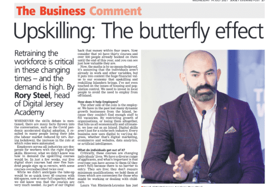 The Butterfly effect of Upskilling