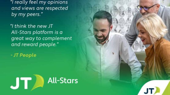 Employee Recognition goes digital with JT All-Stars