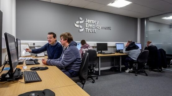 How can the digital sector support the Jersey Employment Trust?