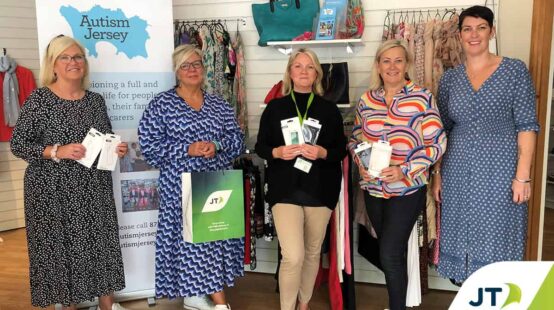 JT provides Autism Jersey with a smart way to raise funds