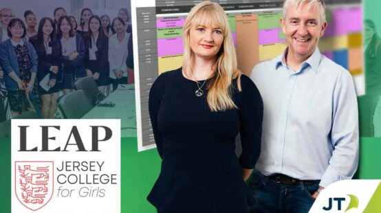 JT helps empower and mentor the next generation of female leaders