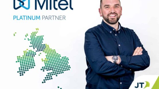 Mitel rewards JT’s continued commitment to business excellence