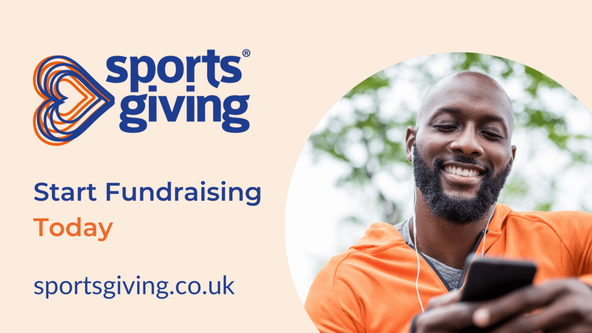 SportsGiving fundraising platform banner