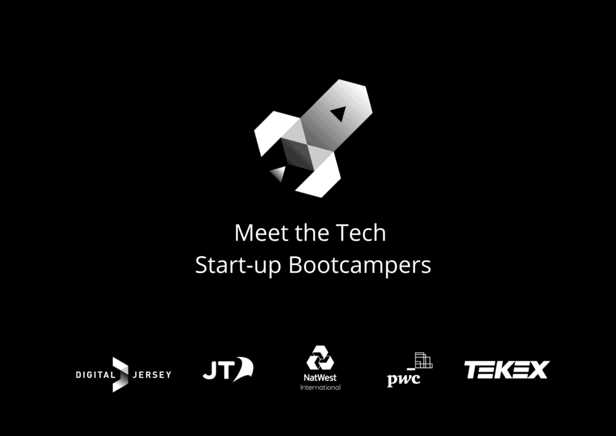 Meet the Start-up Bootcampers banner in black and white