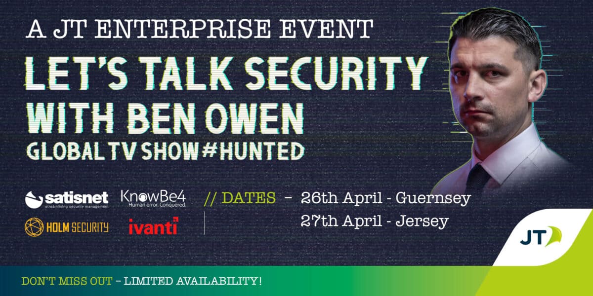 JT Enterprise Security Event banner
