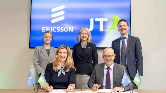 JT and Ericsson partner to build next generation mobile network