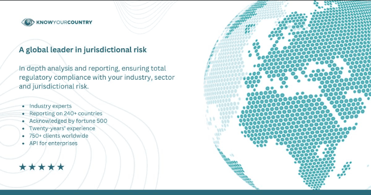 KnowYourCountry Jurisdictional Risk banner