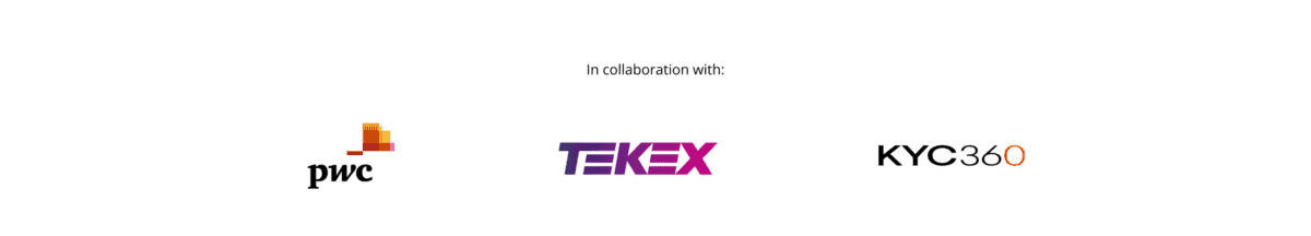 Pwc, TEXEK and KYC360 logos