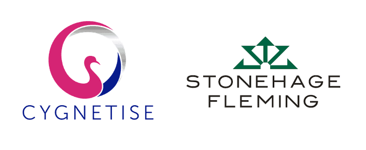 Cygnetise-and-Stonhage-Fleming-logos