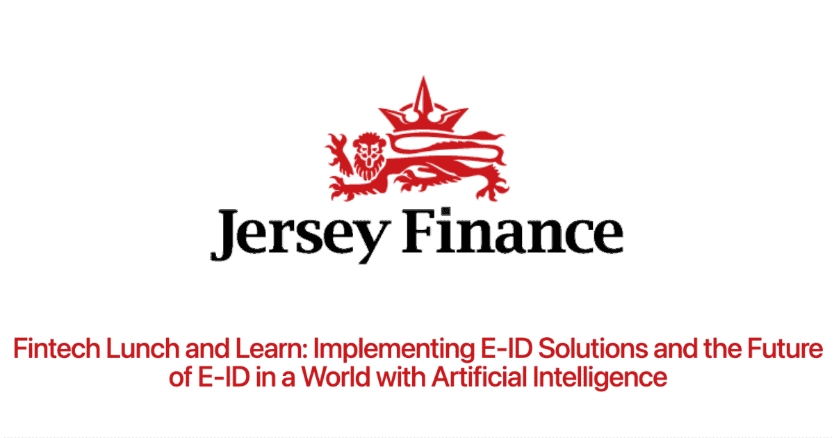 Jersey Finance Fintech Lunch and Learn banner