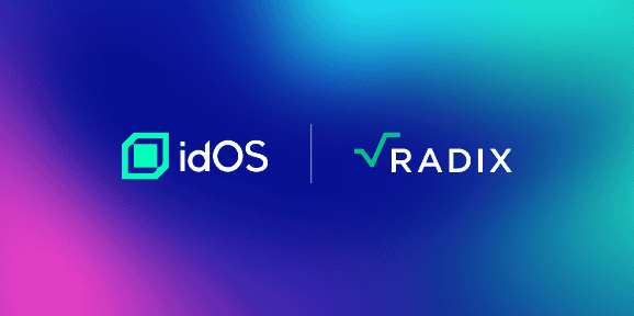 idOS Logo and Radix Logo