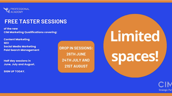Free CIM Taster Session