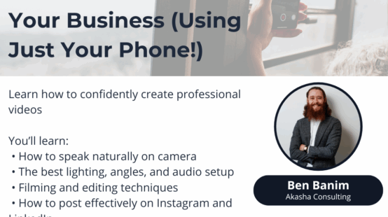 Face-to-Camera Video Masterclass: Create Confident Business Content