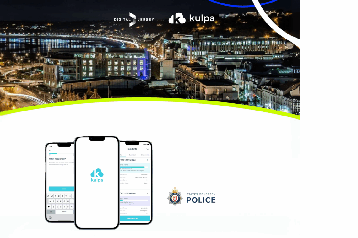 States of Jersey Police innovates with the support of Digital Jersey by connecting to Kulpa