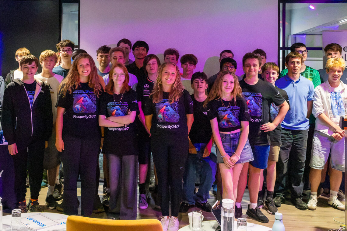 40 students built 11 AI-powered solutions to Jersey's challenges in first youth hackathon