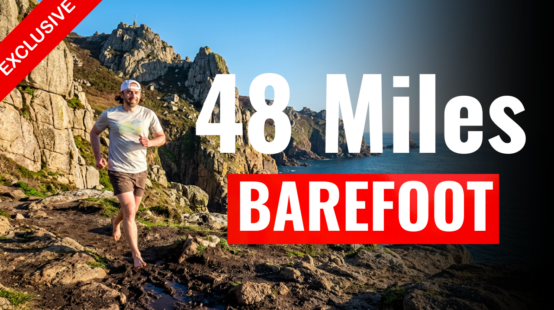 The Barefoot Runner Taking on Jersey’s Hardest Challenge | Fil Krupa
